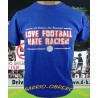 Camiseta Love Football Hate Racism