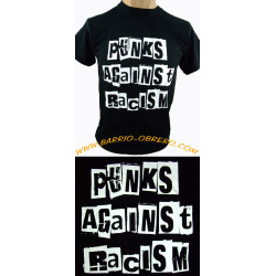 Camiseta Punks against racism
