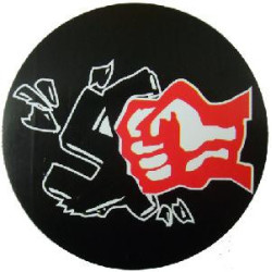 Anti-Nazi Fist Sticker