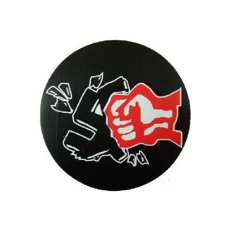 Anti-Nazi Fist Sticker