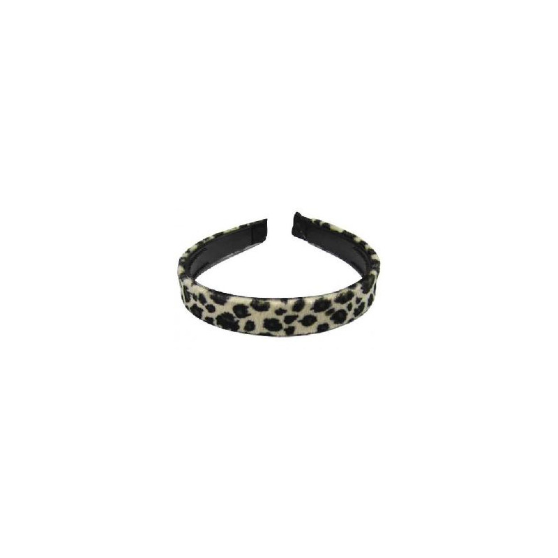 Light leopard headband