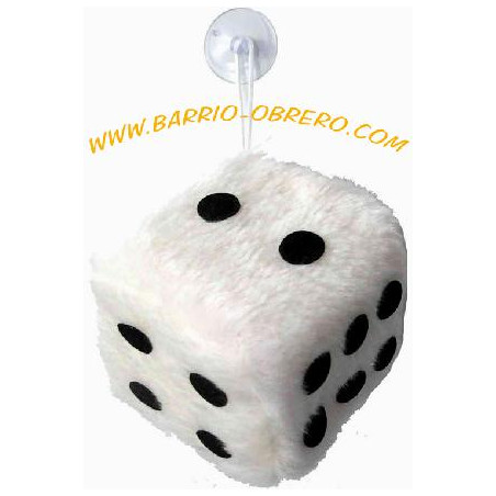 Dice with suction cup for car