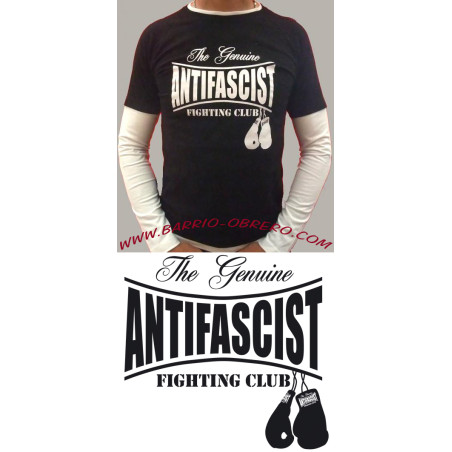 Camiseta bicolor Antifascist Fighting Club