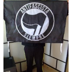 Bandera Antifascista Siempre
