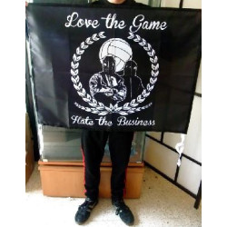 Flag Love the game hate the business