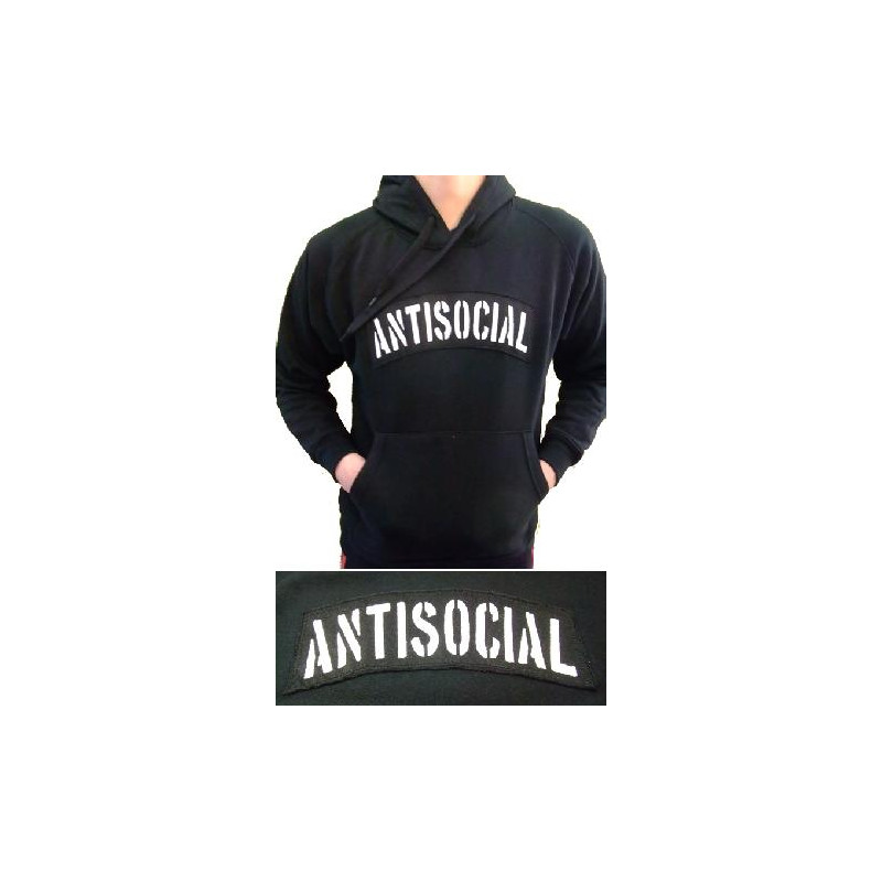 Thick embroidered sweatshirt Antisocial