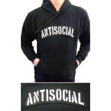 Thick embroidered sweatshirt Antisocial