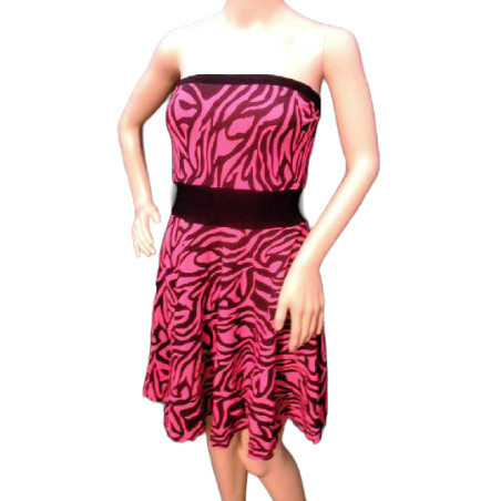 Pink Zebra Dress