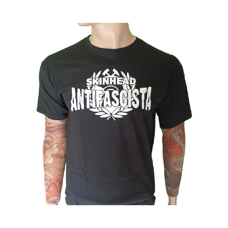 Camiseta Skinhead antifascista
