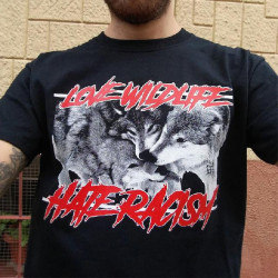 Camiseta Love wildlife Hate...