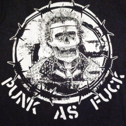 Camiseta Punk as Fuck
