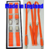 Orange half-inch suspenders