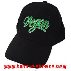 Vegan embroidered cap