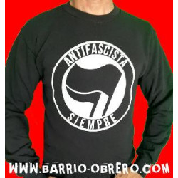 Antifascist sweatshirt always