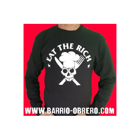 Sweatshirt Eat the rich