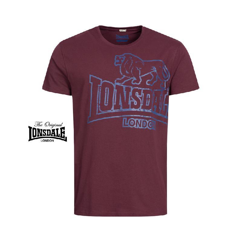 Lonsdale Oxblood T-shirt