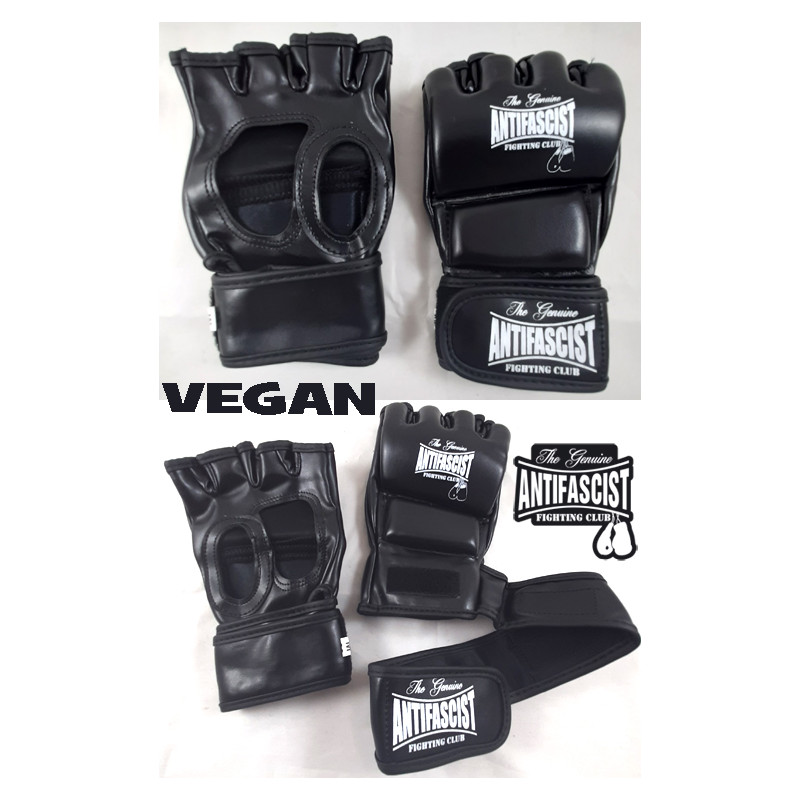 Grappling Gloves Vegan Antifascist Fighting Club