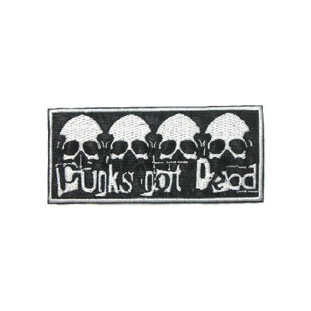 Parche Punks not Dead