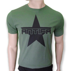 Camiseta Antifa estrella