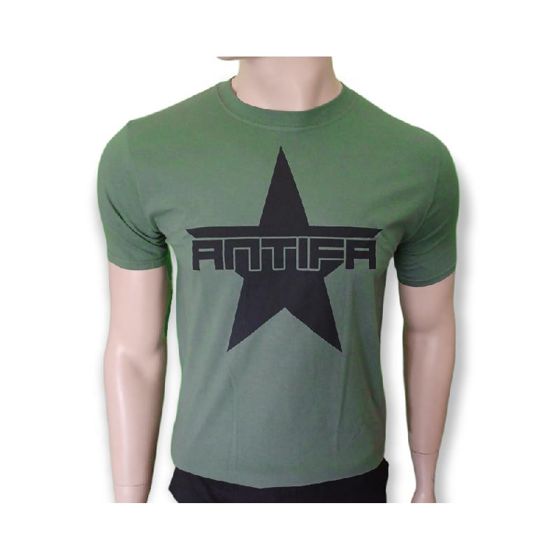 Camiseta Antifa estrella