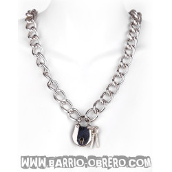 Thick metal collar with...