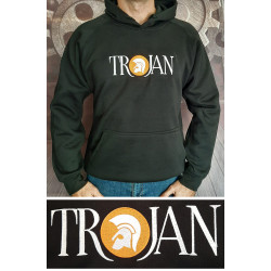 Trojan embroidered thick...