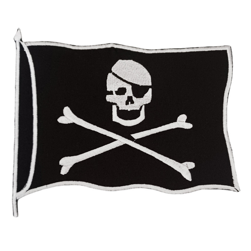 Pirate Flag Trellis Patch