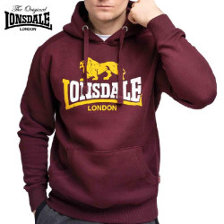 Lonsdale oxblood sweatshirt