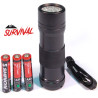 LED flashlight (batteries included)