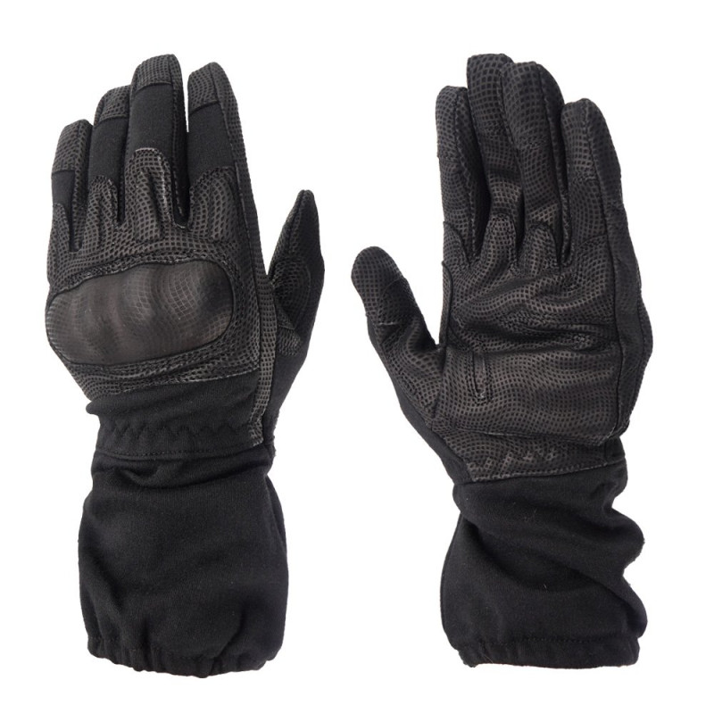 Motorcycle gloves leather & Nomex