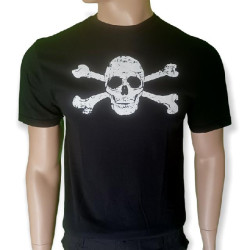 Camiseta calavera pirata