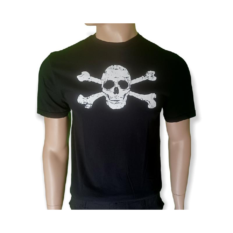 Camiseta calavera pirata