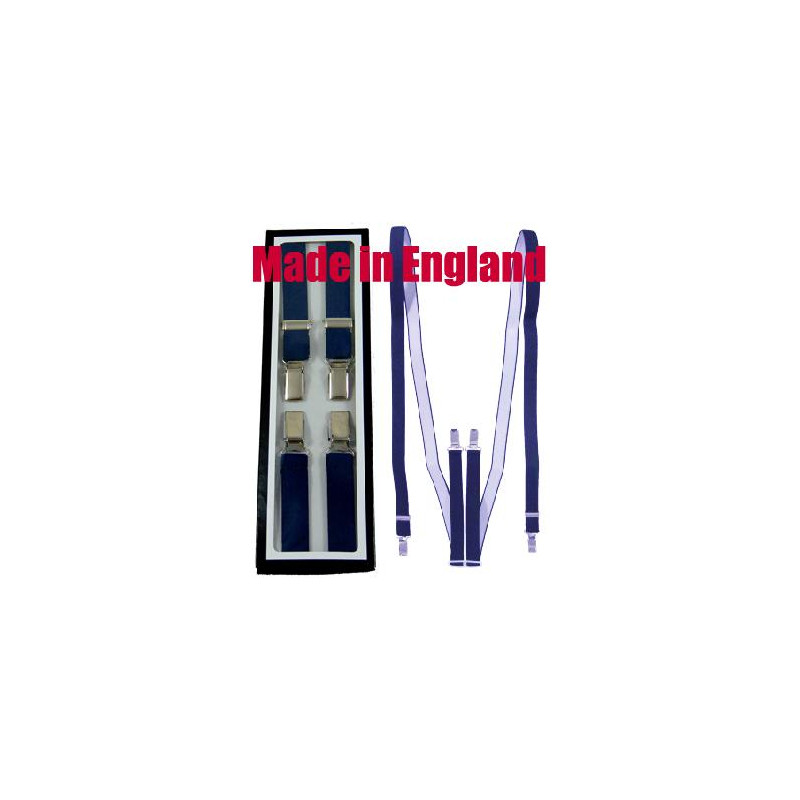 Half inch navy blue straps