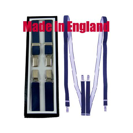 Half inch navy blue straps