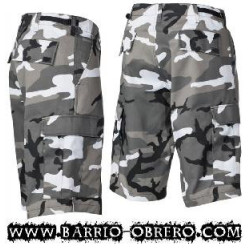 Bermuda shorts urban camouflage