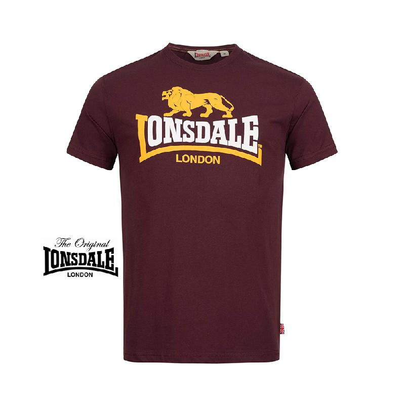 Lonsdale Oxblood T-shirt