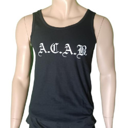 T-shirt suspenders ACAB