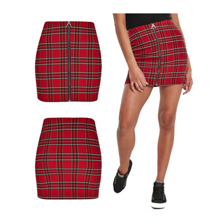 Minifalda escocesa
