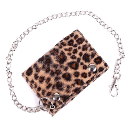 Leopard wallet