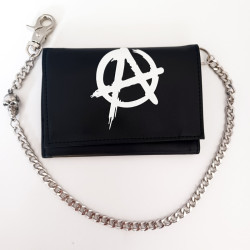 Anarchist wallet with chain