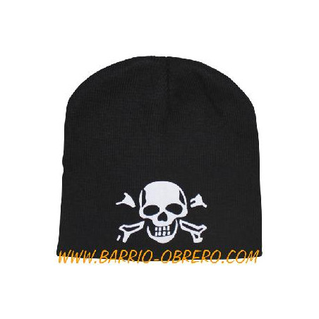 Pirate skull screen-printed hat