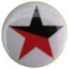 Red and black star plate