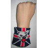 Bulldog cloth wristband
