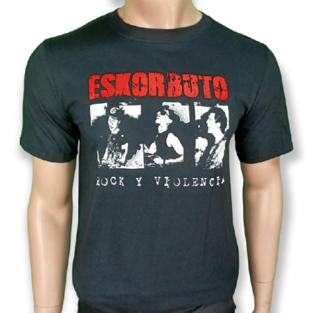 T-shirt Eskorbuto Rock and Violence