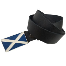 Scotland flag buckle