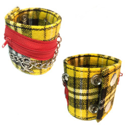 Yellow Scottish bracelet