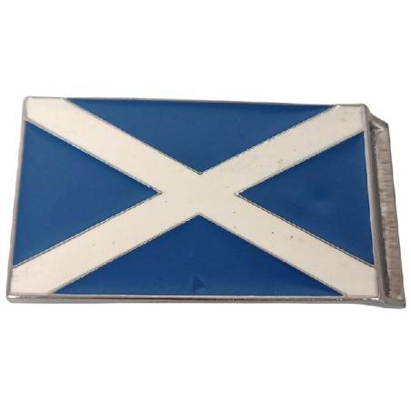 Scotland flag buckle