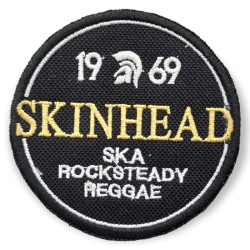 Skinhead Ska Patch, Rocksteady, Reggae