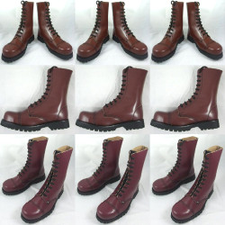 Steel Burgundy boots