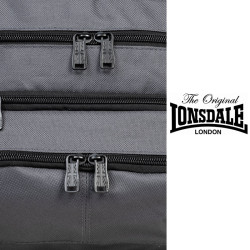 Grey backpack Lonsdale London